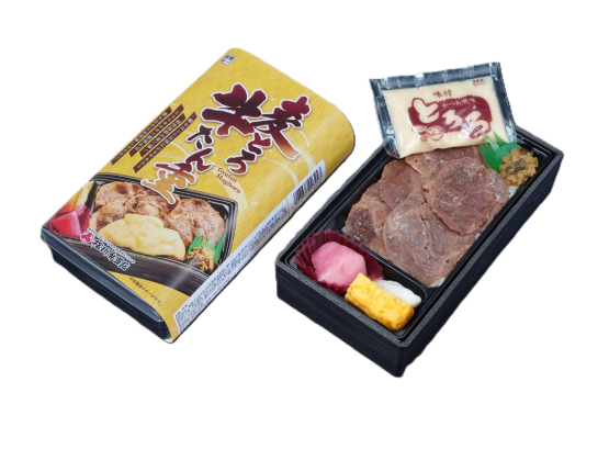 麦とろ牛たん重