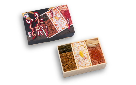 うにかにいくら弁当